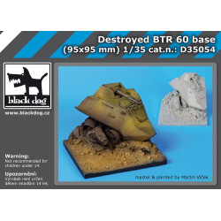 Black Dog D35054 1/35 Destroyed BTR 60 base