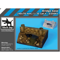 Black Dog D35061 1/35 Bridge base