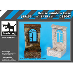 Black Dog D35067 1/35 House window base