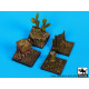 Black Dog D35069 1/35 Base 4 pieces Black Dog D35069 1/35 Base 4 pieces