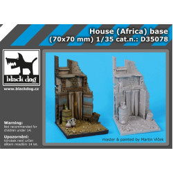 Black Dog D35078 1/35 House (Africa)base