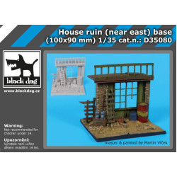 Black Dog D35080 1/35 House ruin (near east)base