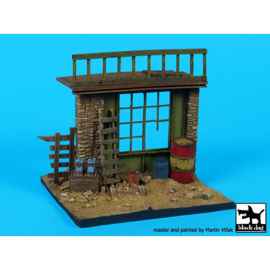 Black Dog D35080 1/35 House ruin (near east)base