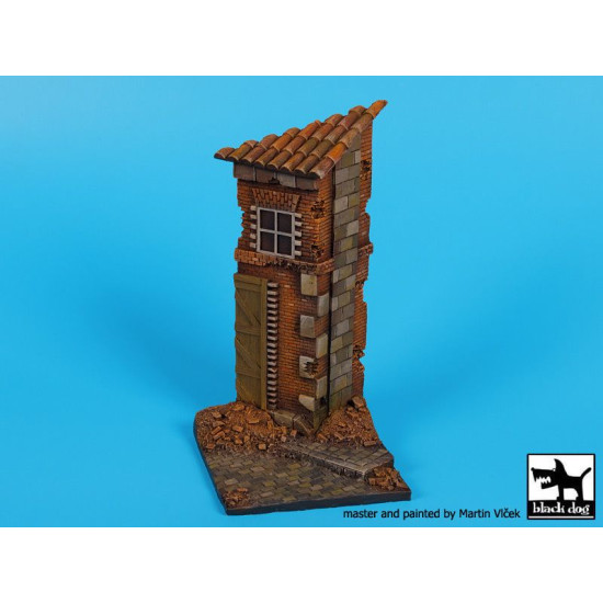 Black Dog D35081 1/35 House corner(Europe WW II)base