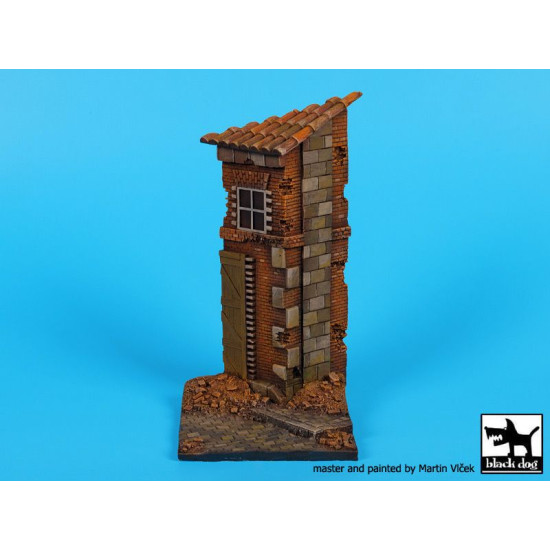 Black Dog D35081 1/35 House corner(Europe WW II)base