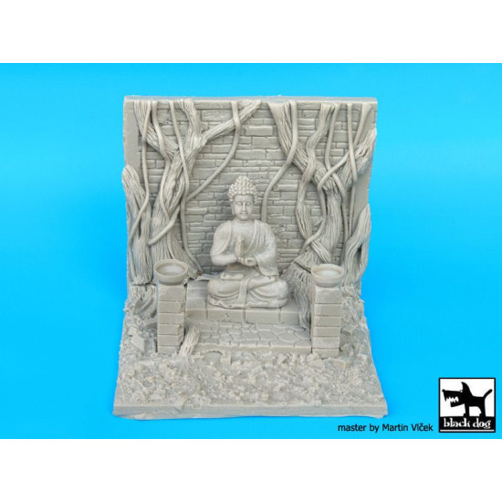 Black Dog D35082 1/35 Buddha statue base