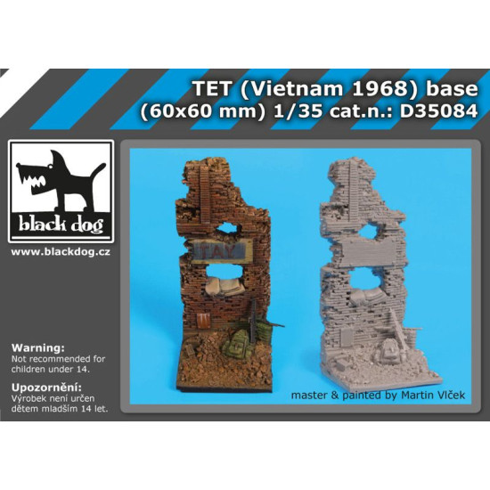 Black Dog D35084 1/35 Tet (Vietnam 1968) base