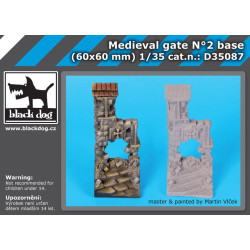 Black Dog D35087 Medieval gate #2