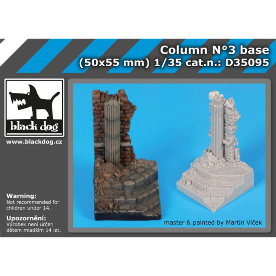 Black Dog D35095 1/35 Column #3 base Black Dog D35095 1/35 Column #3 base