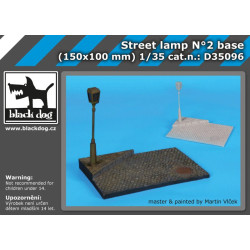 Black Dog D35096 1/35 Street lamp #2 base