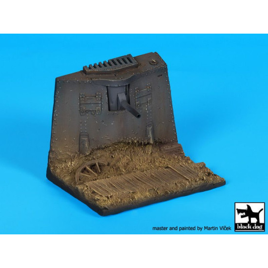 Black Dog D35097 1/35 German A7V WW I base