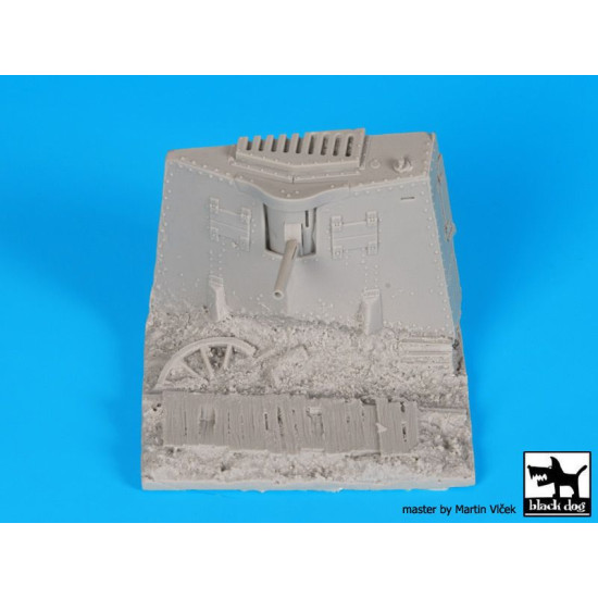 Black Dog D35097 1/35 German A7V WW I base