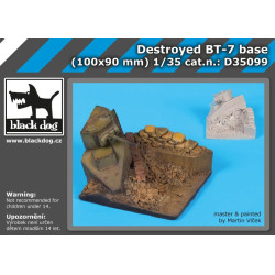 Black Dog D35099 1/35 Destroyed BT-7 base