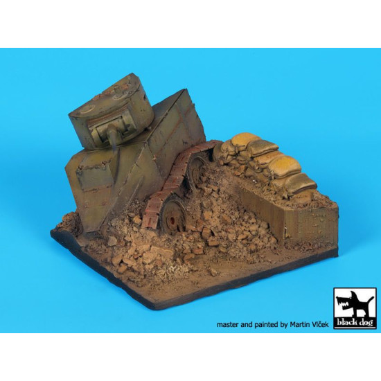 Black Dog D35099 1/35 Destroyed BT-7 base