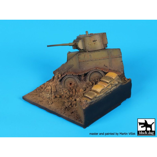 Black Dog D35099 1/35 Destroyed BT-7 base
