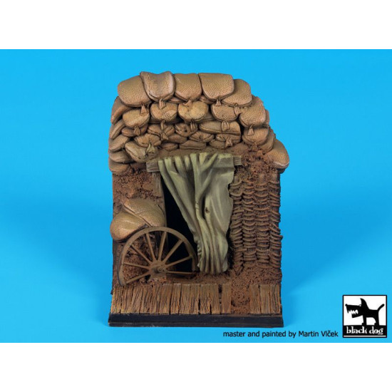 Black Dog D35100 1/35 Trench entrance WW I base