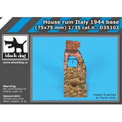 Black Dog D35103 135 House ruin Italy 1944 base