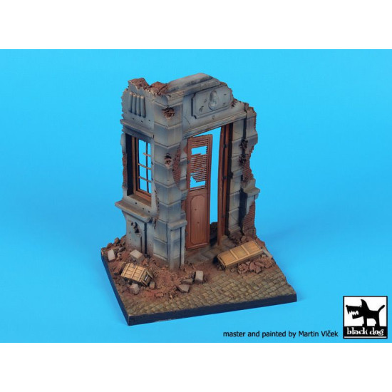 Black Dog D35104 1/35 House corner #6 base