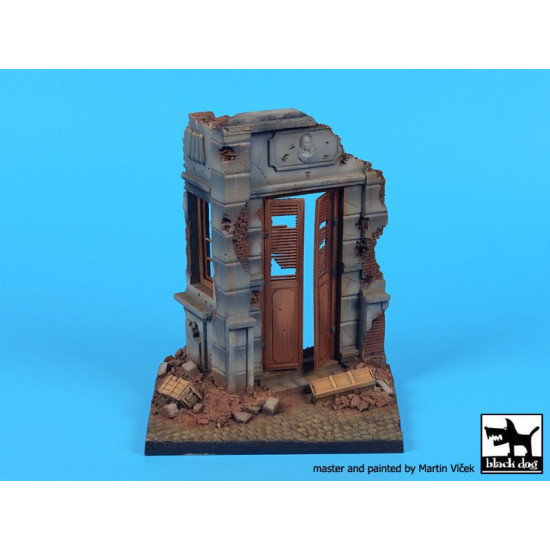 Black Dog D35104 1/35 House corner #6 base