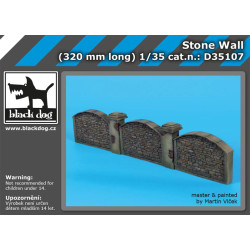 Black Dog D35107 1/35 Stone wall