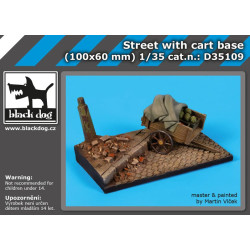 Black Dog D35109 1/35 Street with cart base