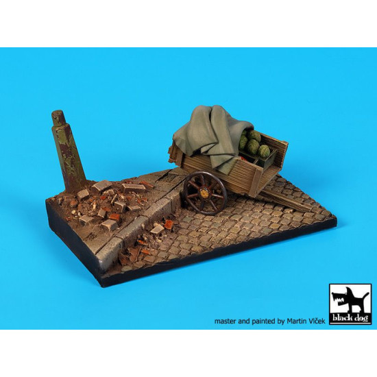 Black Dog D35109 1/35 Street with cart base