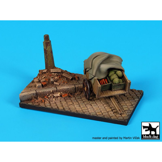 Black Dog D35109 1/35 Street with cart base