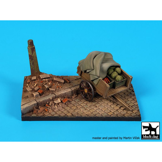 Black Dog D35109 1/35 Street with cart base