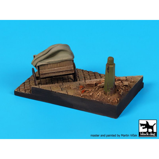Black Dog D35109 1/35 Street with cart base