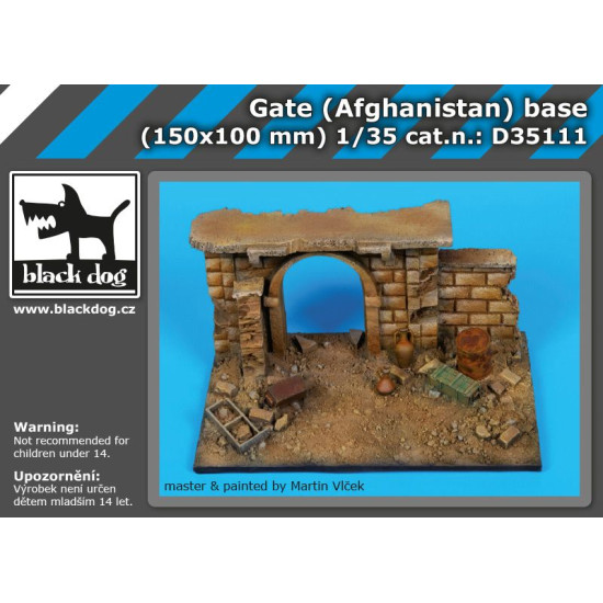 Black Dog D35111 1/35 Gate (Afghanistan) base Black Dog D35111 1/35 Gate (Afghanistan) base