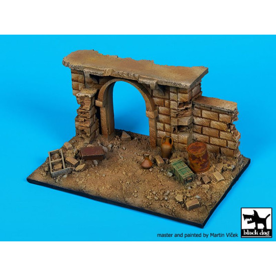 Black Dog D35111 1/35 Gate (Afghanistan) base Black Dog D35111 1/35 Gate (Afghanistan) base