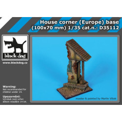 Black Dog D35112 1/35 House corner (Europe) base