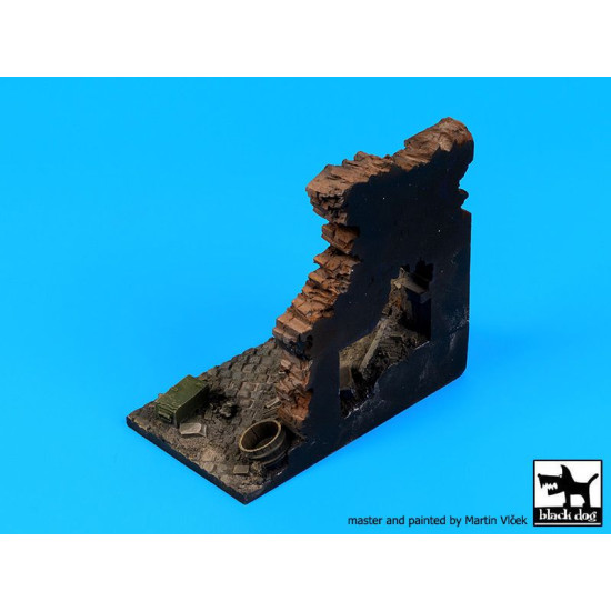 Black Dog D35115 1/35 Europe street ruin base