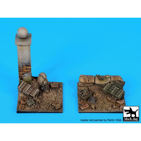 Black Dog D35116 1/35 Bases (2 pcs.)
