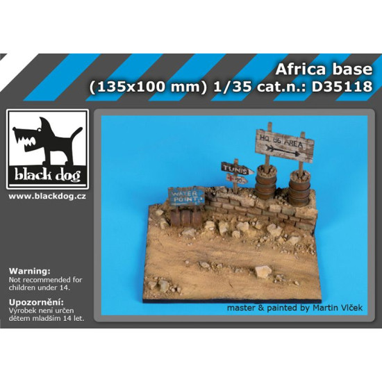 Black Dog D35118 1/35 Africa base