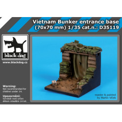 Black Dog D35119 1/35 Vietnam bunker base