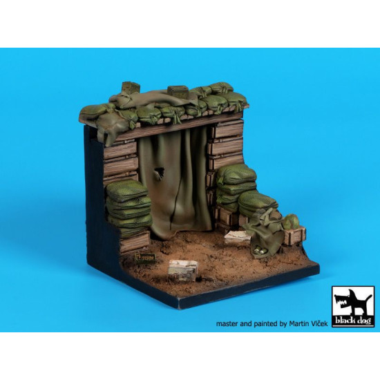 Black Dog D35119 1/35 Vietnam bunker base