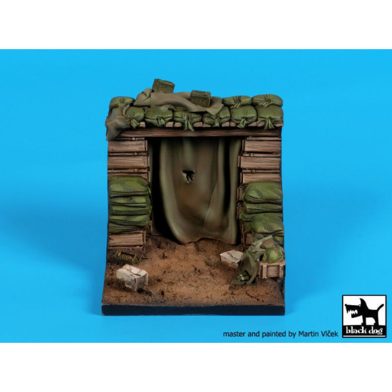 Black Dog D35119 1/35 Vietnam bunker base