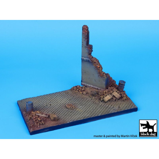 Black Dog D72001 1/72 Cobblestone street (130x70 mm)
