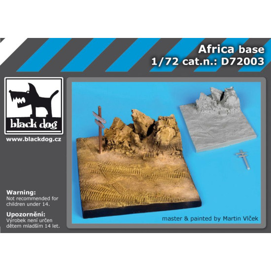 Black Dog D72003 1/72 Africa base