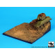 Black Dog D72004 1/72 Destroyed T34 base