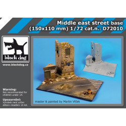 Black Dog D72010 1/72 Middle east street base