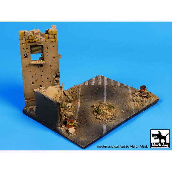 Black Dog D72010 1/72 Middle east street base