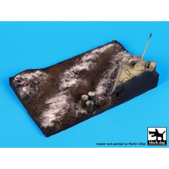 Black Dog D72021 1/72 Destroyed Jagdpanzer base