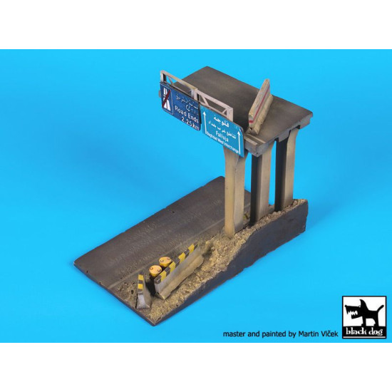 Black Dog D72025 1/72 Middle east highway base