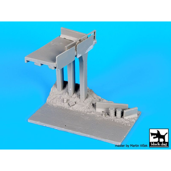 Black Dog D72025 1/72 Middle east highway base