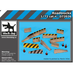 Black Dog D72026 1/72 Roadblocks