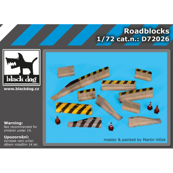 Black Dog D72026 1/72 Roadblocks