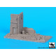 Black Dog D72029 1/72 Ruined house italy base
