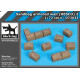 Black Dog D72033 1/72 Sandbag armored wall (HESCO) 2